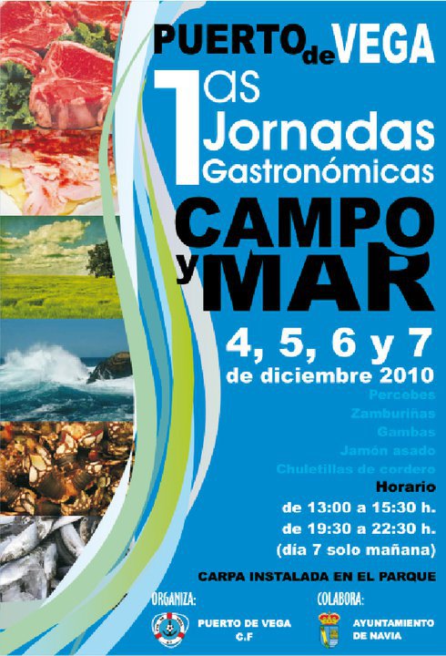 puerto vega jornadas campo y mar