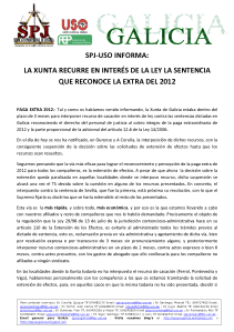 COMUNICADO CASACION EXTRA 2012_1