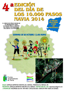 cartel 10000 pasos 2014..