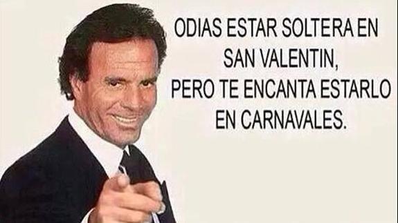 Imagen graciosa San valentín