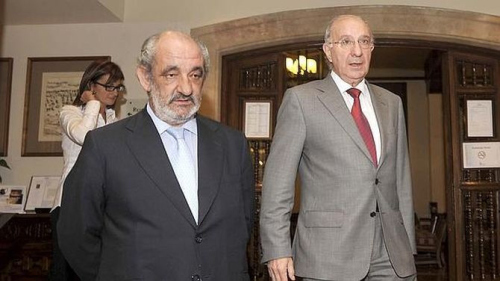 Santos Llamas y Julio Fermoso, dos insaciables  "buitres leonados" de Caja España y Caja duero.