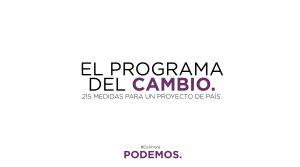 Programa Podemos