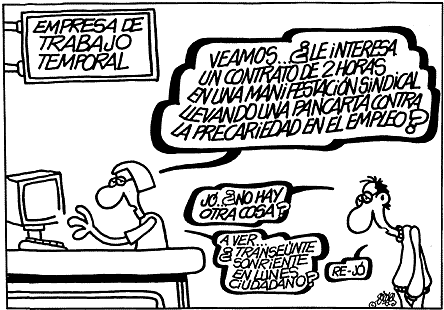 chiste trabajo temporal