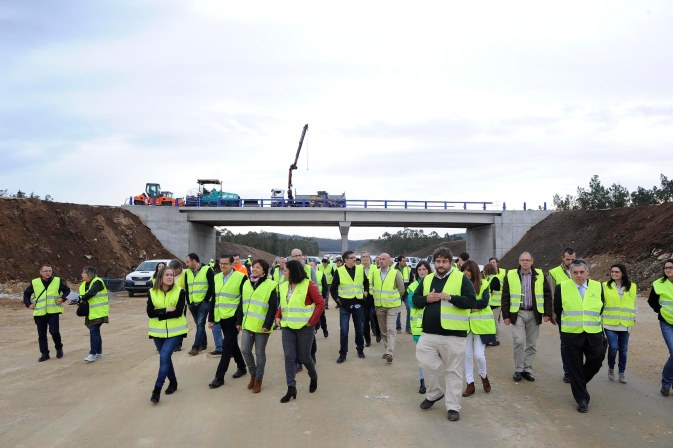 A Coruña A conselleira de Infraestruturas e Vivenda, Ethel Vázquez, xunto coa delegada territorial da Xunta na Coruña, Belén do Campo, visitará as obras da Autovía da Costa da Morte. 17/10/2015 Foto: Moncho Fuentes / AGN