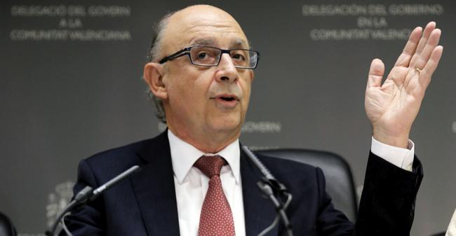 Cristóbal Montoro, ministro de Hacienda del Gobierno provisional de Mariano Rajoy.