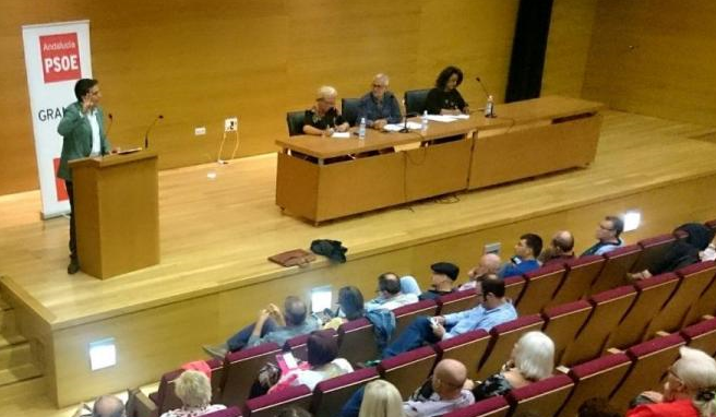 El alcalde se dirige a la militancia de la capital en la última Asamblea.