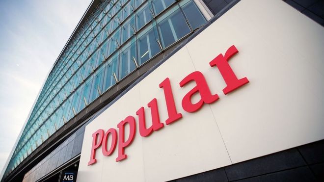 Oficina del Banco Popular.